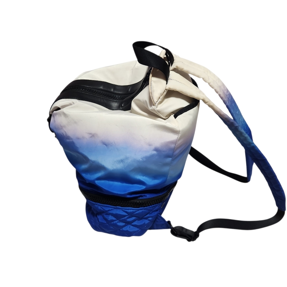 Rebecca Minkoff Gradient Blue and White Backpack